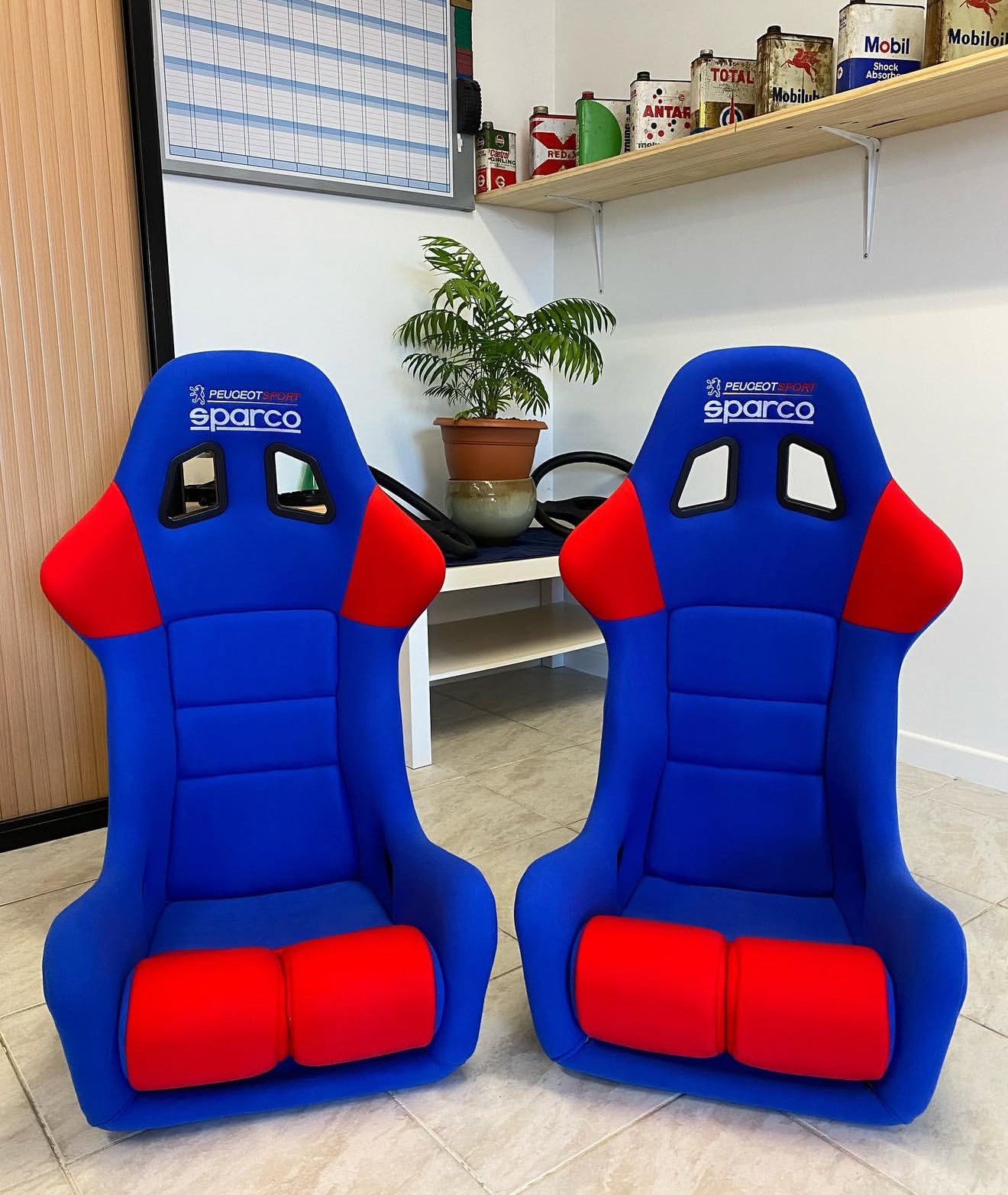 Sièges Baquets Peugeot Sport « Atlas » – Refaits à neuf