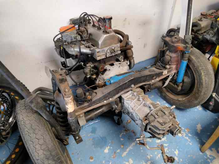 Train arrière complet R8 Proto