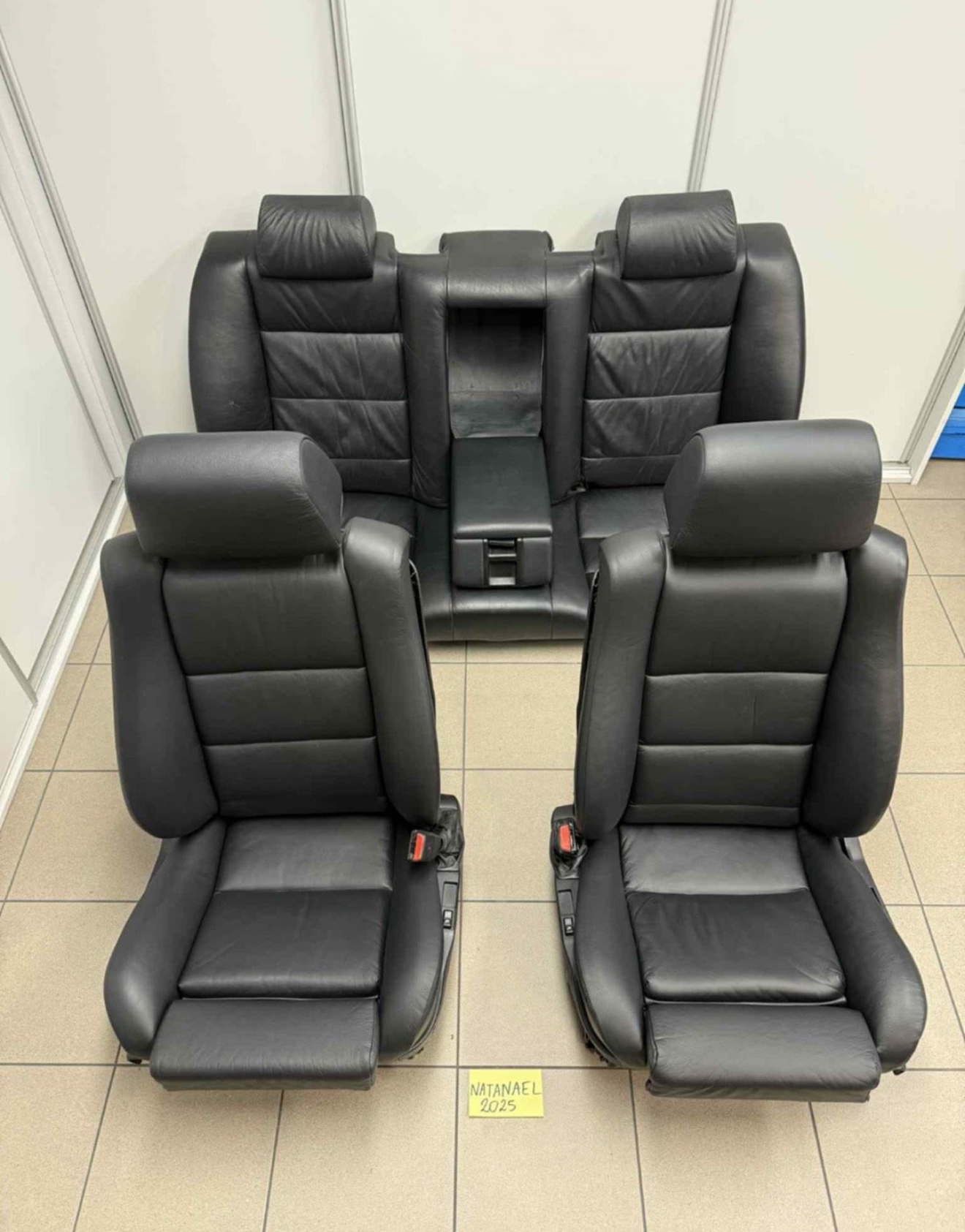 Intérieur complet BMW E34 – sièges sport électriques + banquette arrière